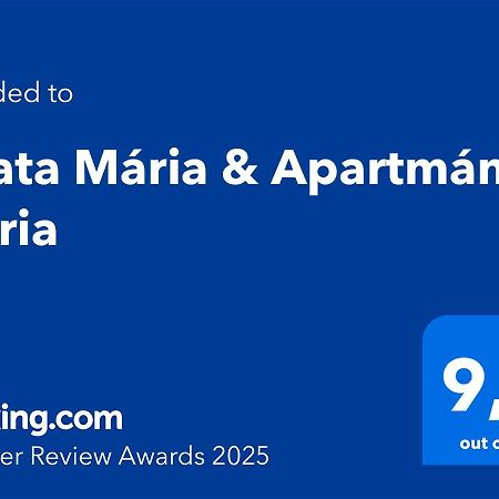Chata Maria & Apartmany Maria Prosiek 외부 사진