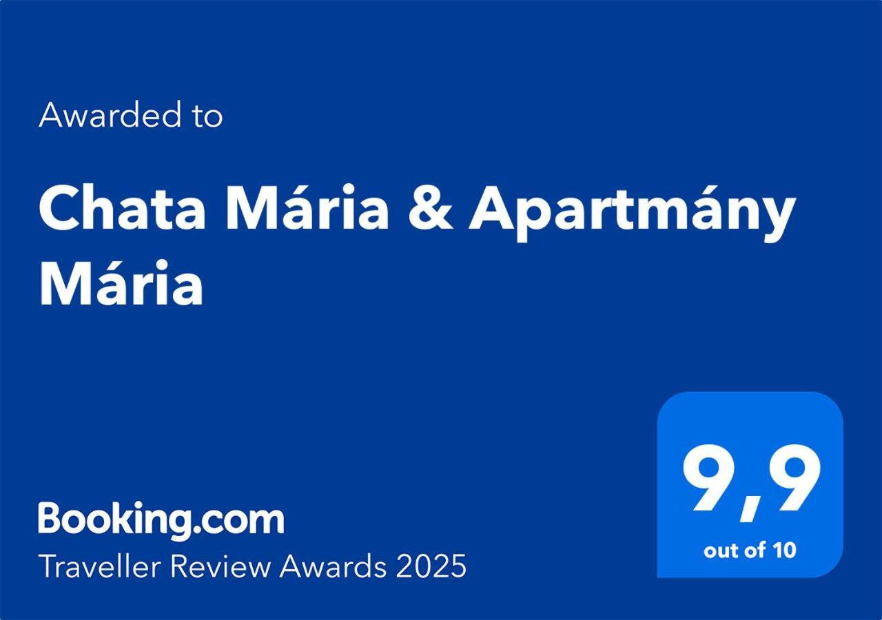 Chata Maria & Apartmany Maria Prosiek 외부 사진